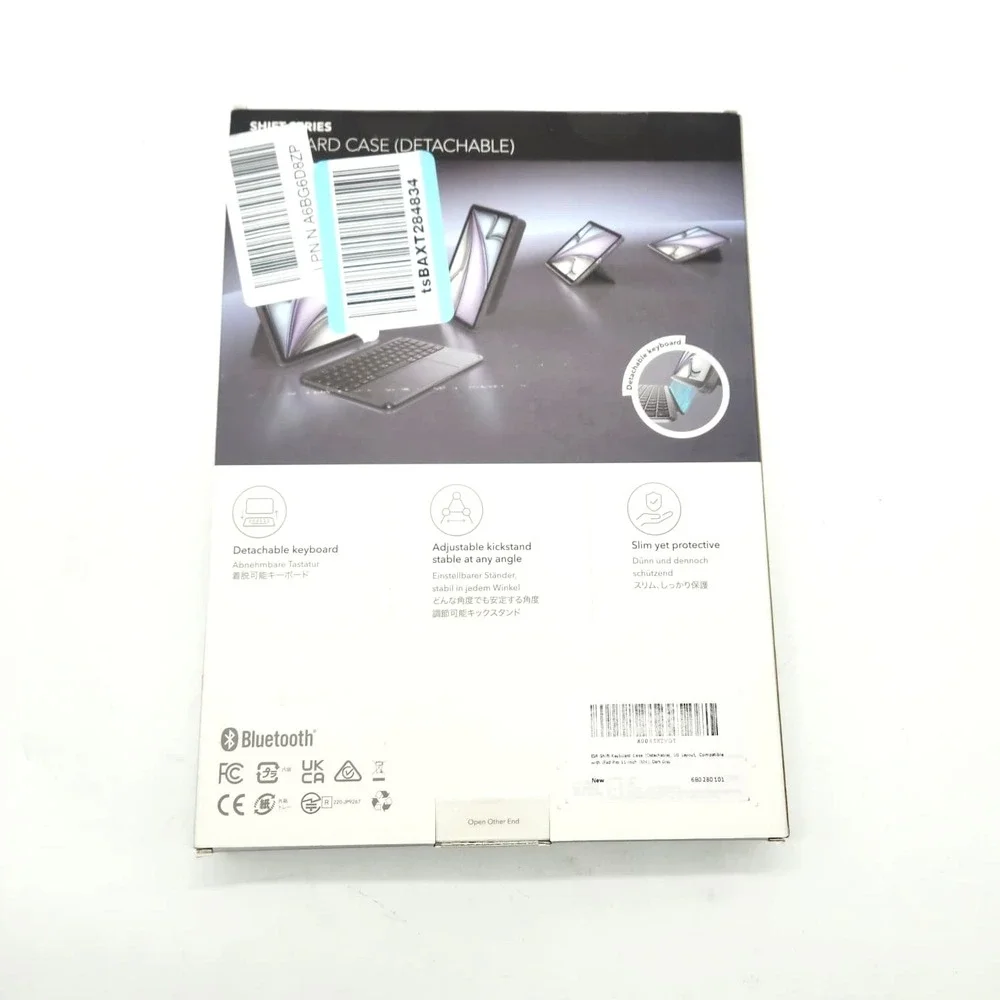 iPad Pro‎ 11 M4 2024 Case w Keyboard Trackpad Backlit